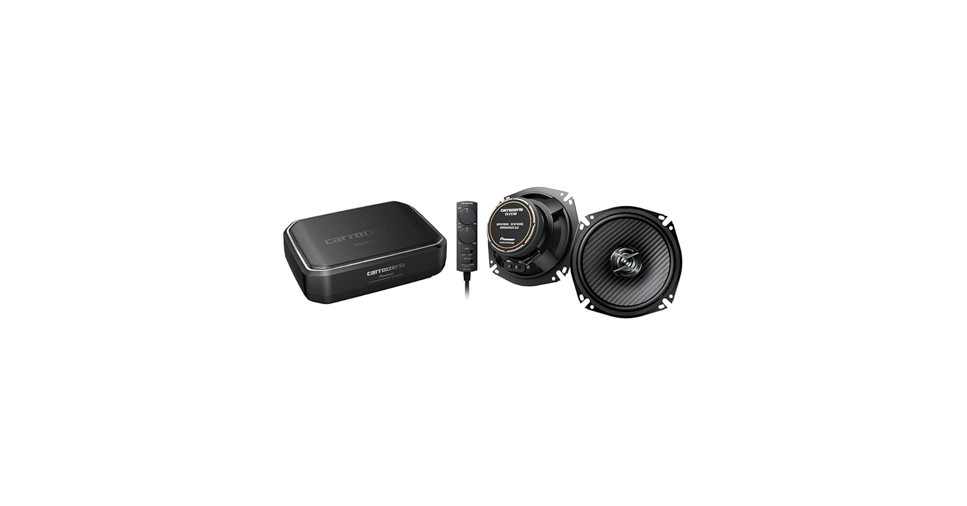 PioneerTS-WX120A ウーファーサブウーファー　フォロー500円引き Pioneer Carrozzeria TS-WX120A Powered Subwoofer 150W 20cm